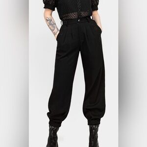 Disturbia Dianne Embroidered Balloon Trousers.